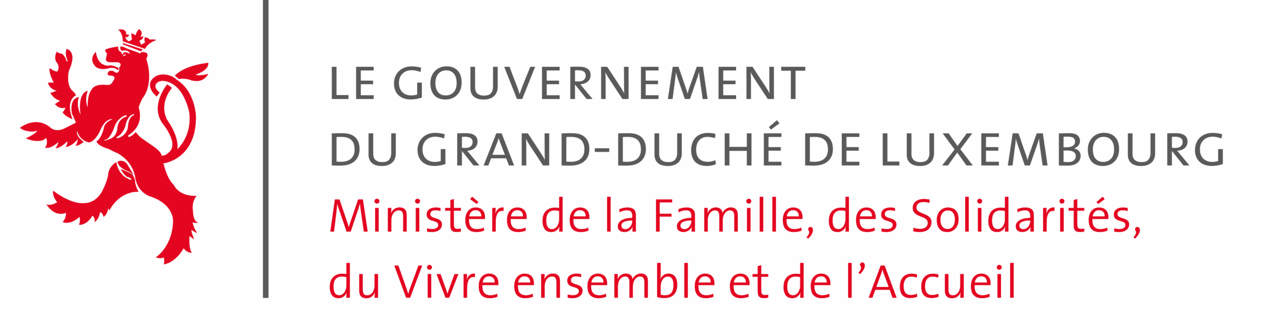 Ministère de la Famille, des Solidarités, du Vivre ensemble et de l’Accueil logo